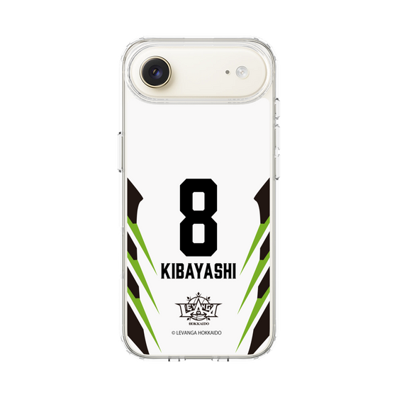 スリムプロテクションケース［ レバンガ北海道 - #8 KIBAYASHI - AWAY - 裏 ］