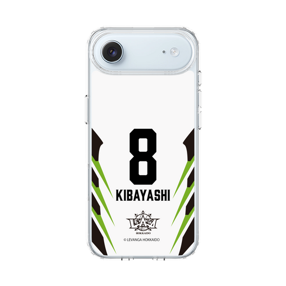 スリムプロテクションケース［ レバンガ北海道 - #8 KIBAYASHI - AWAY - 裏 ］