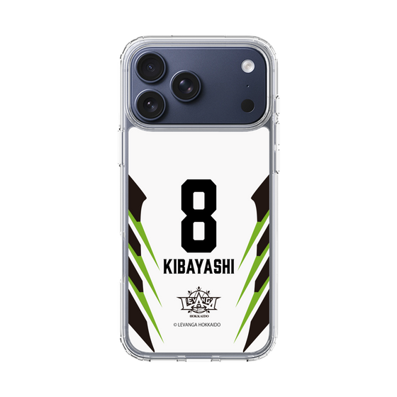 スリムプロテクションケース［ レバンガ北海道 - #8 KIBAYASHI - AWAY - 裏 ］