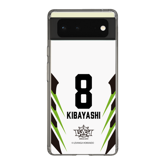 スリムプロテクションケース［ レバンガ北海道 - #8 KIBAYASHI - AWAY - 裏 ］