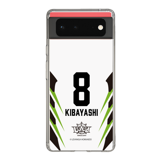 スリムプロテクションケース［ レバンガ北海道 - #8 KIBAYASHI - AWAY - 裏 ］