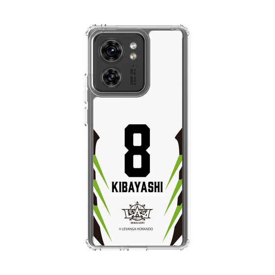 スリムプロテクションケース［ レバンガ北海道 - #8 KIBAYASHI - AWAY - 裏 ］
