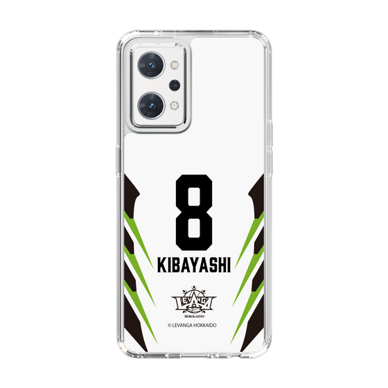 スリムプロテクションケース［ レバンガ北海道 - #8 KIBAYASHI - AWAY - 裏 ］