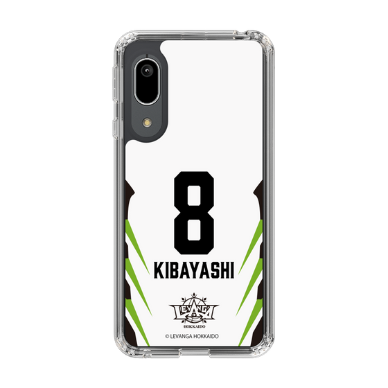 スリムプロテクションケース［ レバンガ北海道 - #8 KIBAYASHI - AWAY - 裏 ］