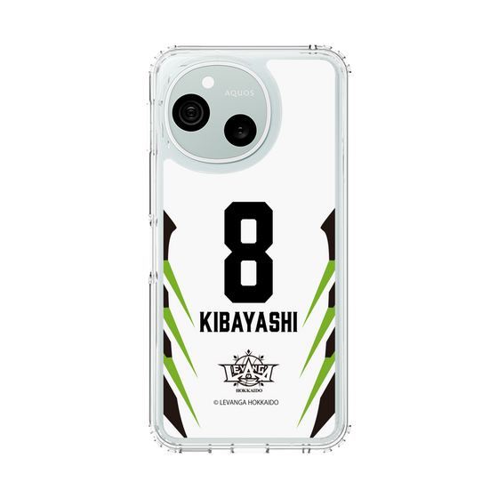 スリムプロテクションケース［ レバンガ北海道 - #8 KIBAYASHI - AWAY - 裏 ］