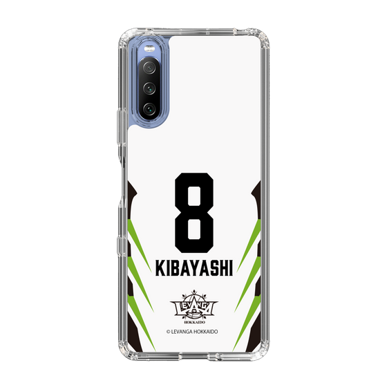 スリムプロテクションケース［ レバンガ北海道 - #8 KIBAYASHI - AWAY - 裏 ］
