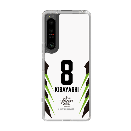 スリムプロテクションケース［ レバンガ北海道 - #8 KIBAYASHI - AWAY - 裏 ］