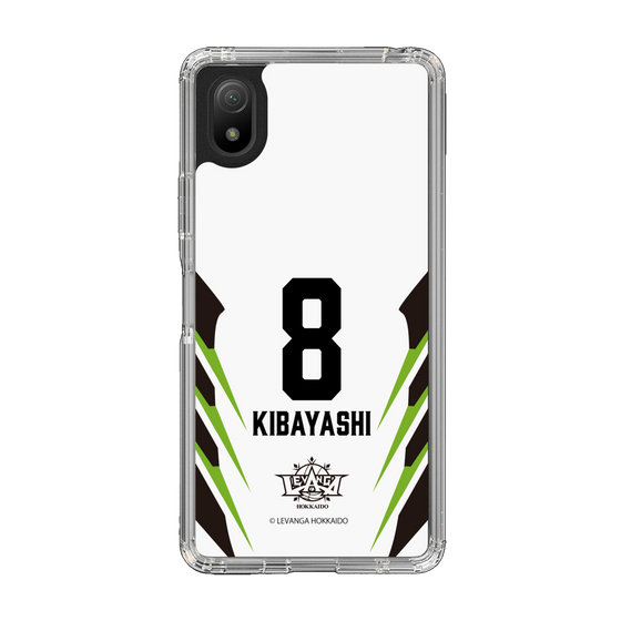 スリムプロテクションケース［ レバンガ北海道 - #8 KIBAYASHI - AWAY - 裏 ］