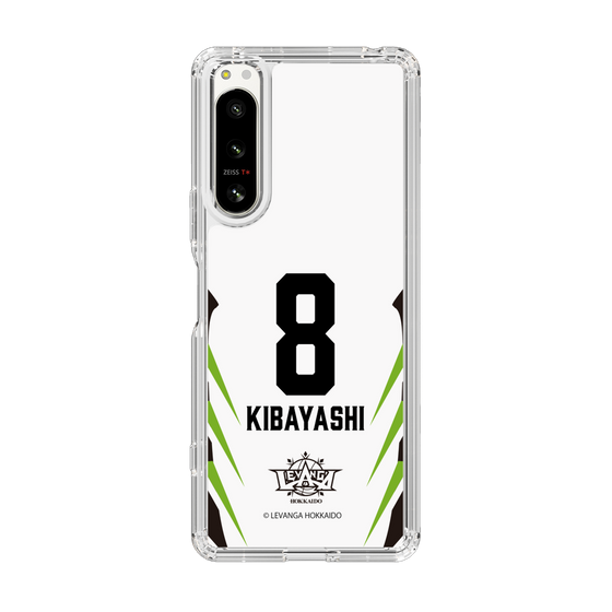 スリムプロテクションケース［ レバンガ北海道 - #8 KIBAYASHI - AWAY - 裏 ］