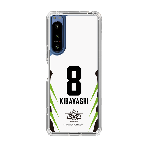 スリムプロテクションケース［ レバンガ北海道 - #8 KIBAYASHI - AWAY - 裏 ］