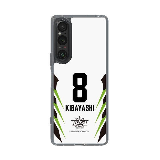 スリムプロテクションケース［ レバンガ北海道 - #8 KIBAYASHI - AWAY - 裏 ］