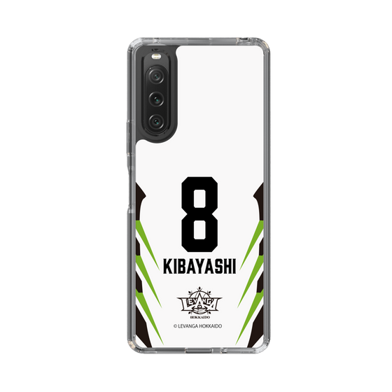 スリムプロテクションケース［ レバンガ北海道 - #8 KIBAYASHI - AWAY - 裏 ］