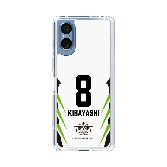 スリムプロテクションケース［ レバンガ北海道 - #8 KIBAYASHI - AWAY - 裏 ］