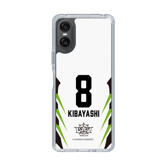 スリムプロテクションケース［ レバンガ北海道 - #8 KIBAYASHI - AWAY - 裏 ］