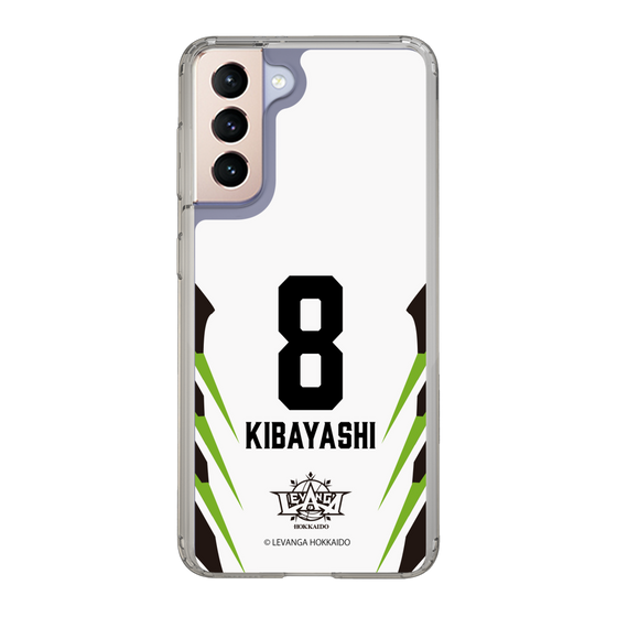 スリムプロテクションケース［ レバンガ北海道 - #8 KIBAYASHI - AWAY - 裏 ］