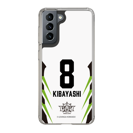 スリムプロテクションケース［ レバンガ北海道 - #8 KIBAYASHI - AWAY - 裏 ］