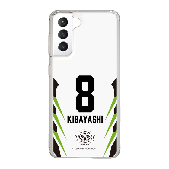 スリムプロテクションケース［ レバンガ北海道 - #8 KIBAYASHI - AWAY - 裏 ］