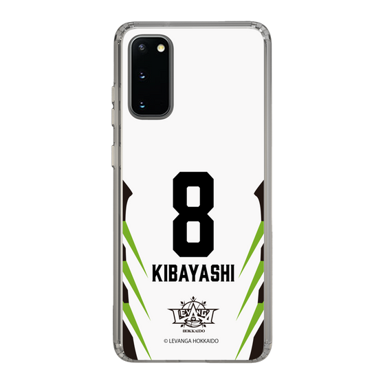 スリムプロテクションケース［ レバンガ北海道 - #8 KIBAYASHI - AWAY - 裏 ］