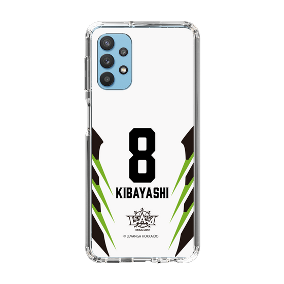 スリムプロテクションケース［ レバンガ北海道 - #8 KIBAYASHI - AWAY - 裏 ］
