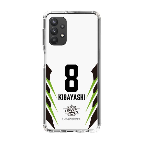 スリムプロテクションケース［ レバンガ北海道 - #8 KIBAYASHI - AWAY - 裏 ］