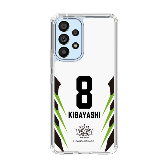 スリムプロテクションケース［ レバンガ北海道 - #8 KIBAYASHI - AWAY - 裏 ］