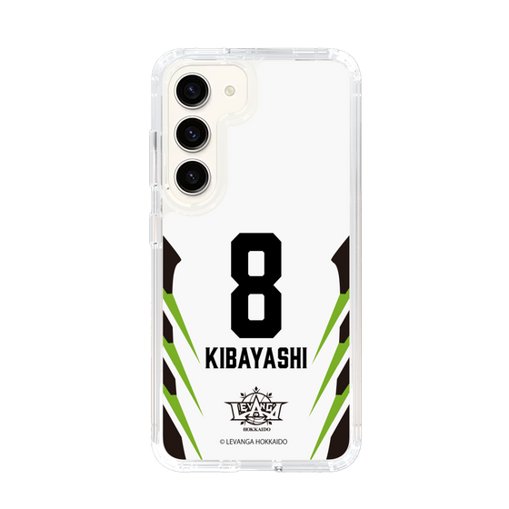 スリムプロテクションケース［ レバンガ北海道 - #8 KIBAYASHI - AWAY - 裏 ］