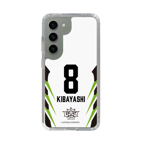 スリムプロテクションケース［ レバンガ北海道 - #8 KIBAYASHI - AWAY - 裏 ］