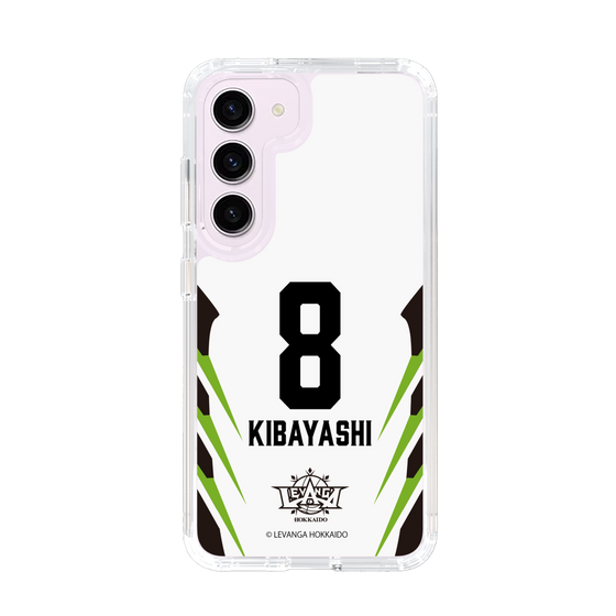 スリムプロテクションケース［ レバンガ北海道 - #8 KIBAYASHI - AWAY - 裏 ］