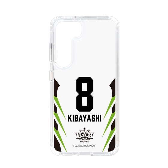 スリムプロテクションケース［ レバンガ北海道 - #8 KIBAYASHI - AWAY - 裏 ］
