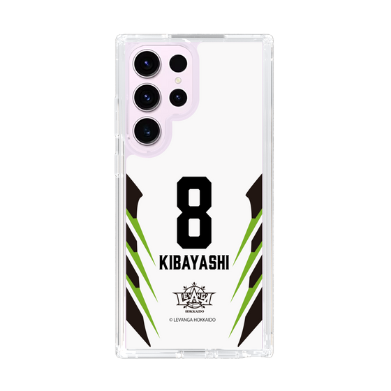 スリムプロテクションケース［ レバンガ北海道 - #8 KIBAYASHI - AWAY - 裏 ］