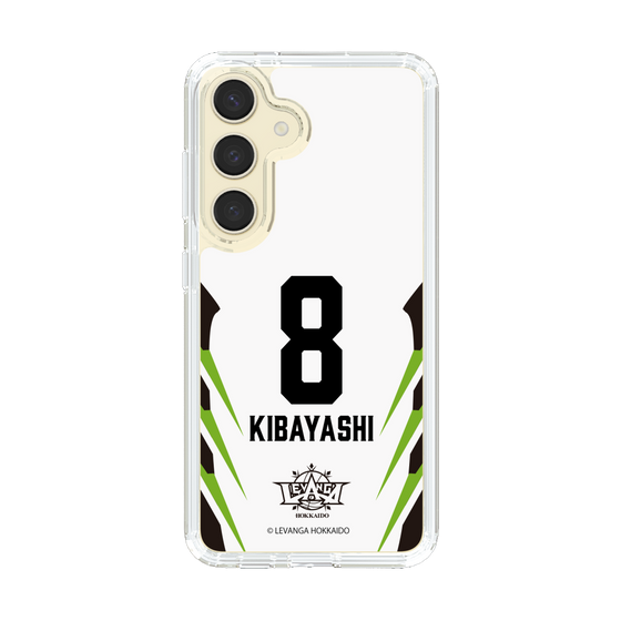 スリムプロテクションケース［ レバンガ北海道 - #8 KIBAYASHI - AWAY - 裏 ］