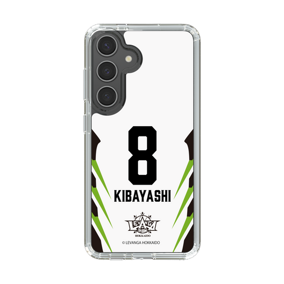 スリムプロテクションケース［ レバンガ北海道 - #8 KIBAYASHI - AWAY - 裏 ］
