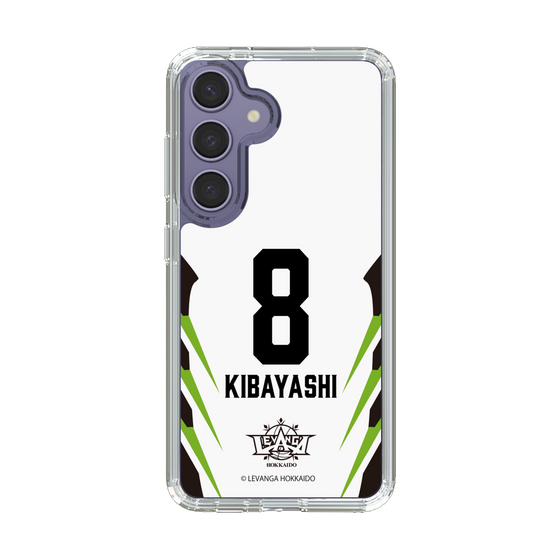 スリムプロテクションケース［ レバンガ北海道 - #8 KIBAYASHI - AWAY - 裏 ］