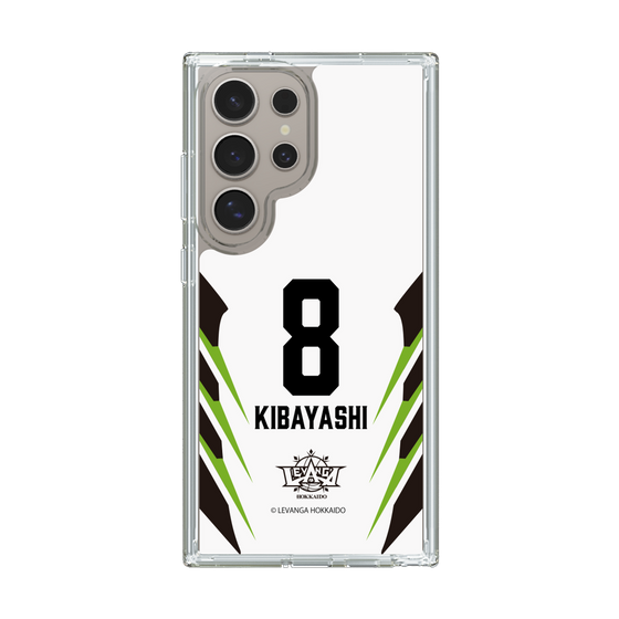 スリムプロテクションケース［ レバンガ北海道 - #8 KIBAYASHI - AWAY - 裏 ］