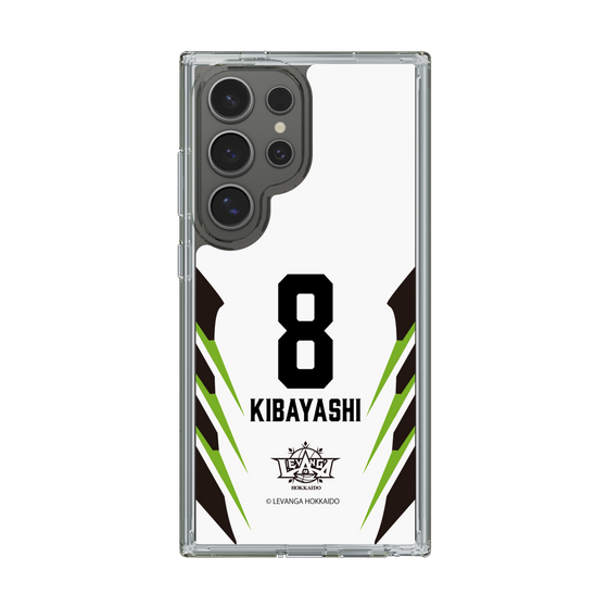 スリムプロテクションケース［ レバンガ北海道 - #8 KIBAYASHI - AWAY - 裏 ］