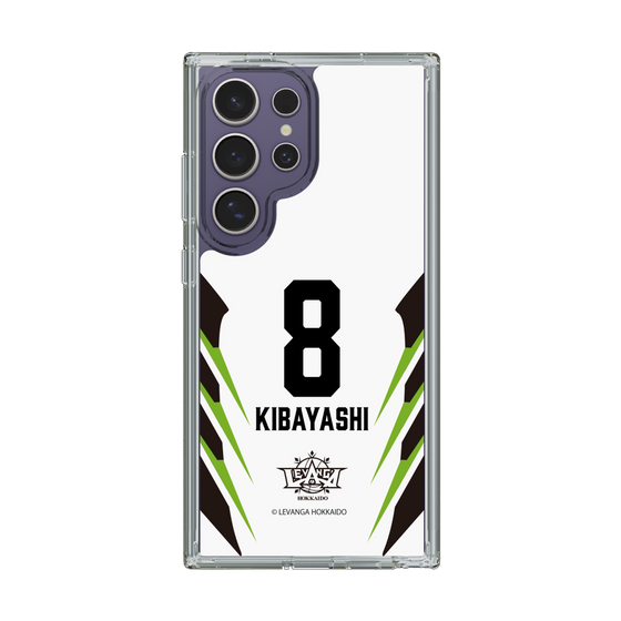 スリムプロテクションケース［ レバンガ北海道 - #8 KIBAYASHI - AWAY - 裏 ］