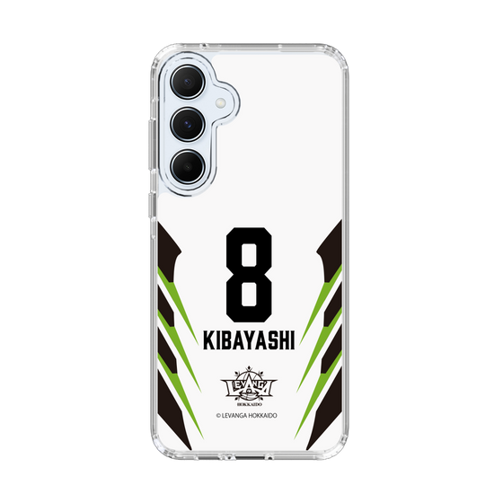 スリムプロテクションケース［ レバンガ北海道 - #8 KIBAYASHI - AWAY - 裏 ］