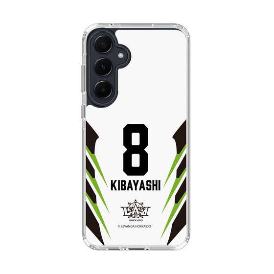 スリムプロテクションケース［ レバンガ北海道 - #8 KIBAYASHI - AWAY - 裏 ］