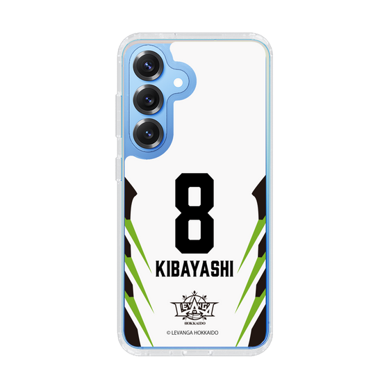 スリムプロテクションケース［ レバンガ北海道 - #8 KIBAYASHI - AWAY - 裏 ］