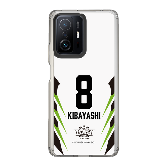 スリムプロテクションケース［ レバンガ北海道 - #8 KIBAYASHI - AWAY - 裏 ］