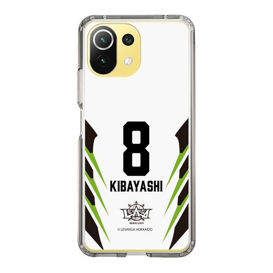 スリムプロテクションケース［ レバンガ北海道 - #8 KIBAYASHI - AWAY - 裏 ］
