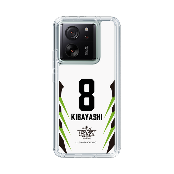 スリムプロテクションケース［ レバンガ北海道 - #8 KIBAYASHI - AWAY - 裏 ］