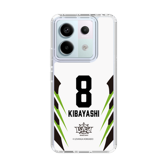 スリムプロテクションケース［ レバンガ北海道 - #8 KIBAYASHI - AWAY - 裏 ］