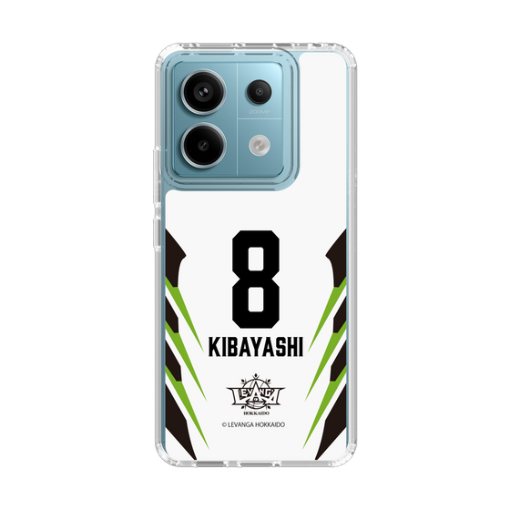 スリムプロテクションケース［ レバンガ北海道 - #8 KIBAYASHI - AWAY - 裏 ］