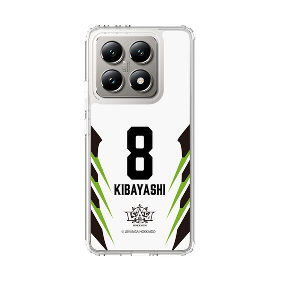 スリムプロテクションケース［ レバンガ北海道 - #8 KIBAYASHI - AWAY - 裏 ］