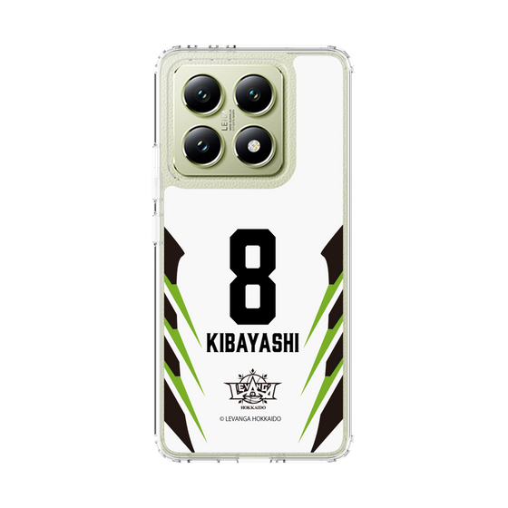 スリムプロテクションケース［ レバンガ北海道 - #8 KIBAYASHI - AWAY - 裏 ］
