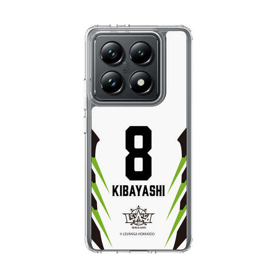 スリムプロテクションケース［ レバンガ北海道 - #8 KIBAYASHI - AWAY - 裏 ］