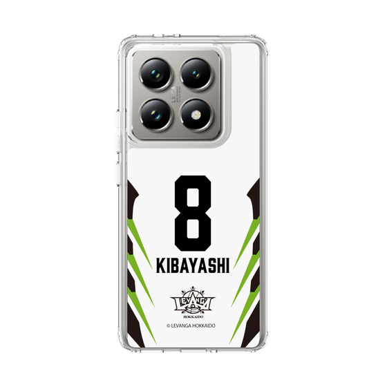 スリムプロテクションケース［ レバンガ北海道 - #8 KIBAYASHI - AWAY - 裏 ］