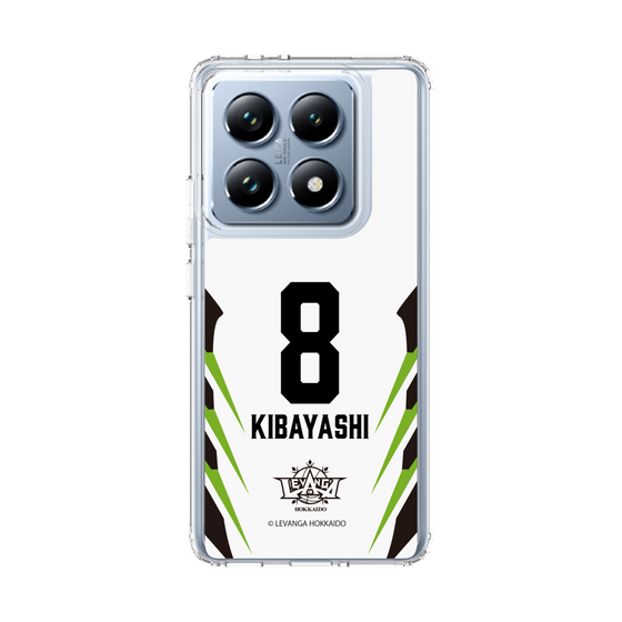 スリムプロテクションケース［ レバンガ北海道 - #8 KIBAYASHI - AWAY - 裏 ］