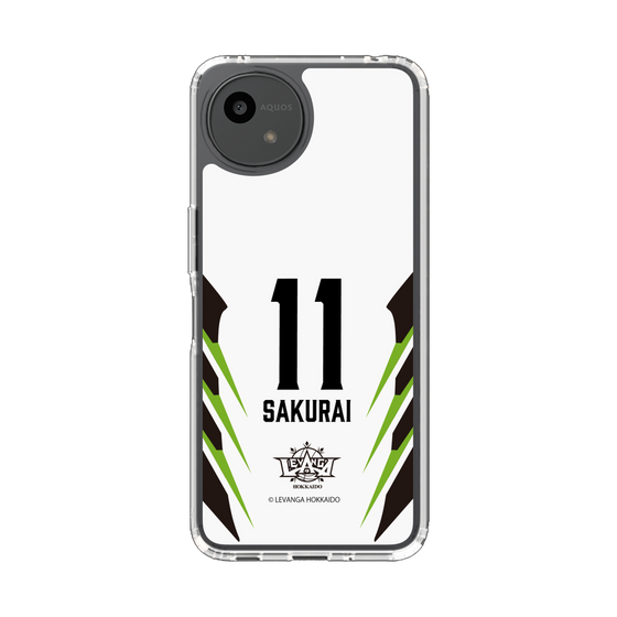 スリムプロテクションケース［ レバンガ北海道 - #11 SAKURAI - AWAY - 裏 ］